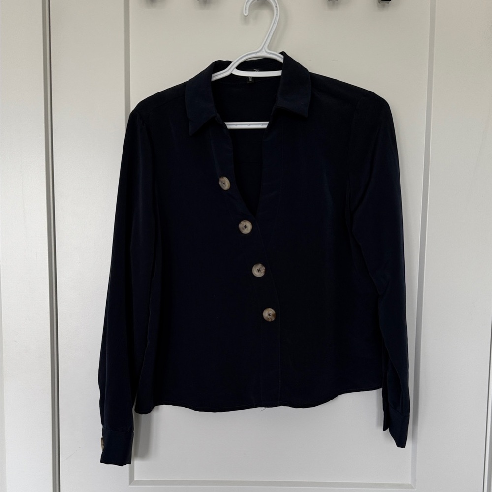 Dynamite | Classic Navy Blue Women's Top